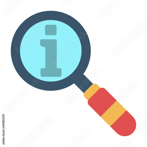 Obraz na płótnie Information Icon w salonie