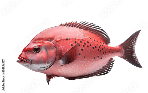 Opah fish isolated on transparent background. photo