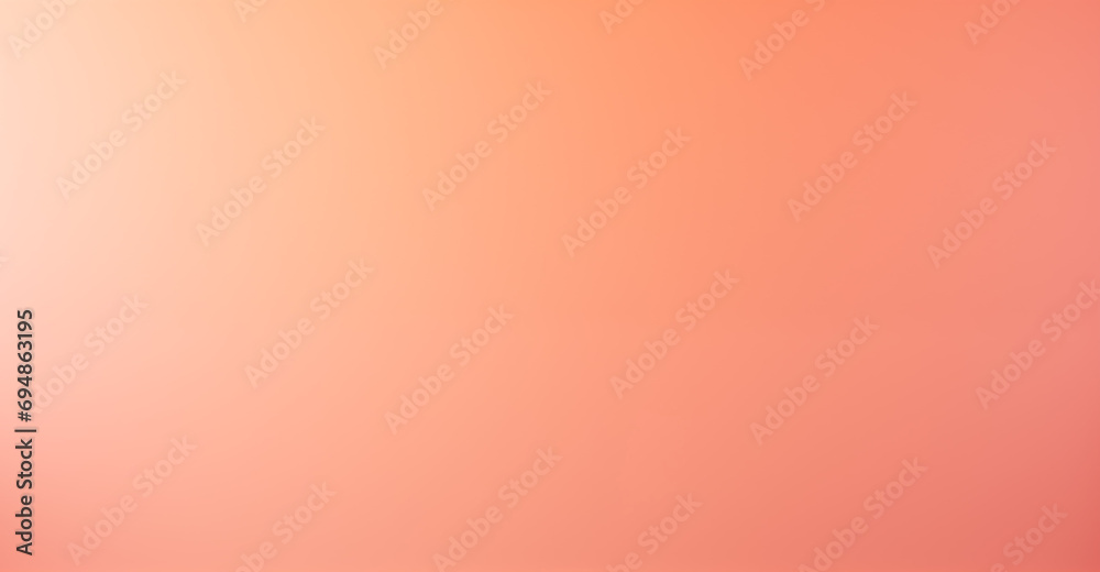 Gradient background color peach fuzz - obrazy, fototapety, plakaty 