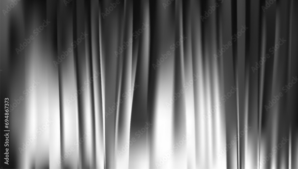 Realistic Dark Black And White Plastic Warp Realistic Dark Black And White Plastic Warp