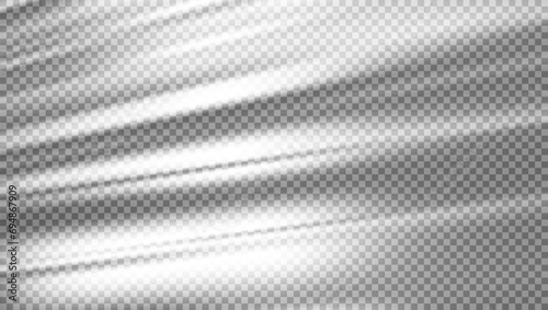 Transparent Light Black And White Plastic Warp