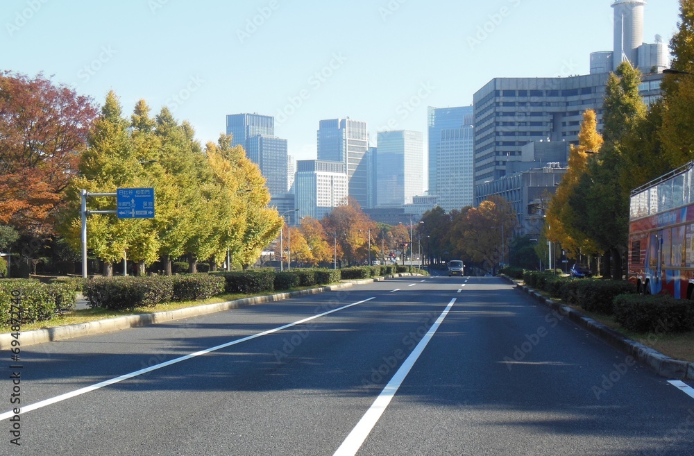 Around the National Diet Building, Tokyo, Japan