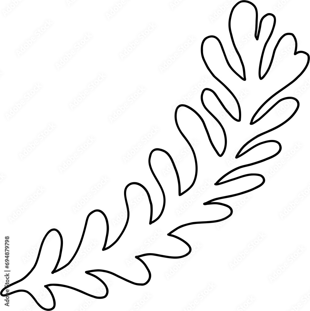 simplicity autumn leaf freehand drawing simplicity autumn leaf freehand drawing