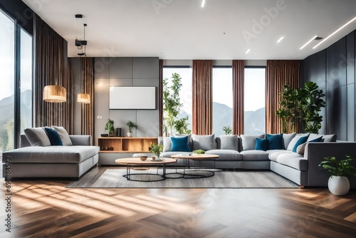 spacious modern room in house spaciouswith sofa