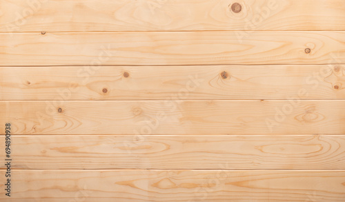 Obraz na płótnie Light wood planks natural flat lay background w salonie