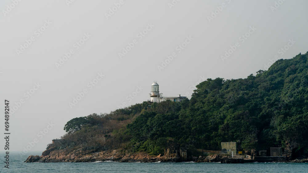 Hong Kong Big Green Island Lighthouse