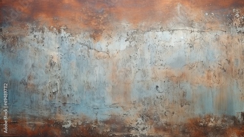 Old scratched and rusty oil paint texture, grunge background. © venusvi