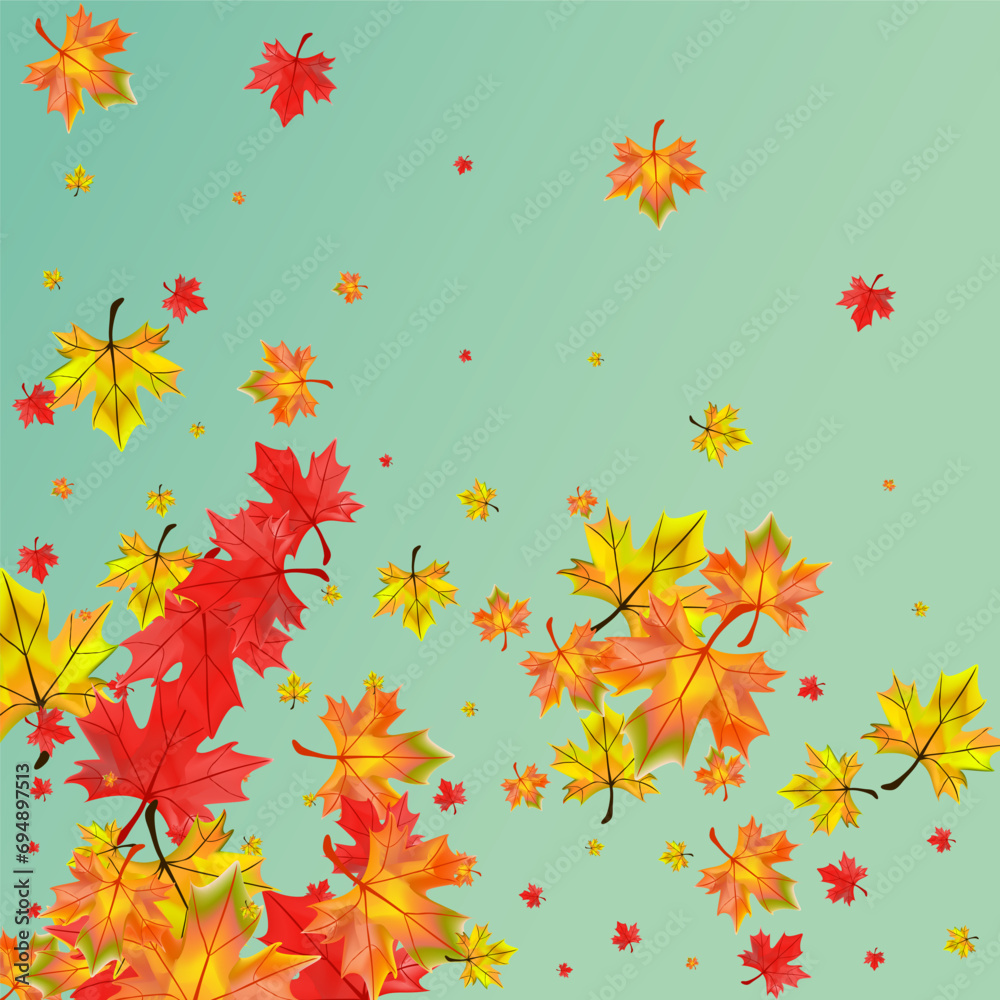 Red Floral Background Green Vector. Leaf Realistic Template. Brown Seasonal Foliage. Shape Plant Frame. Red Floral Background Green Vector. Leaf Realistic Template. Brown Seasonal Foliage. Shape Plant Frame.
