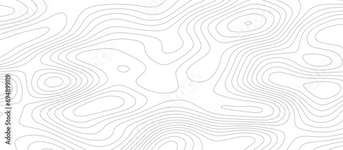 Abstract White wave paper curved reliefs background .Panorama view gradient multicolor wave curve lines banner background design. Vector illustration. wave Line topography map contour background.