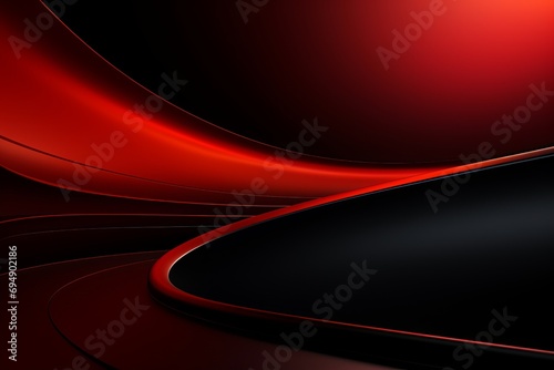 Abstract Black and Red Background. Copy space. Place for text