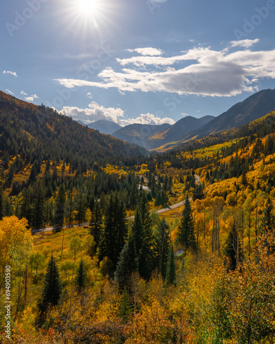Epic Colorado Mountain Views with Peak Fall Colors