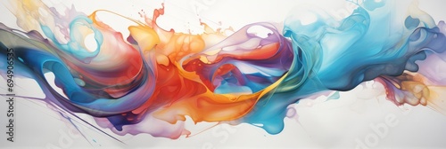 Creative colorful abstract paint background