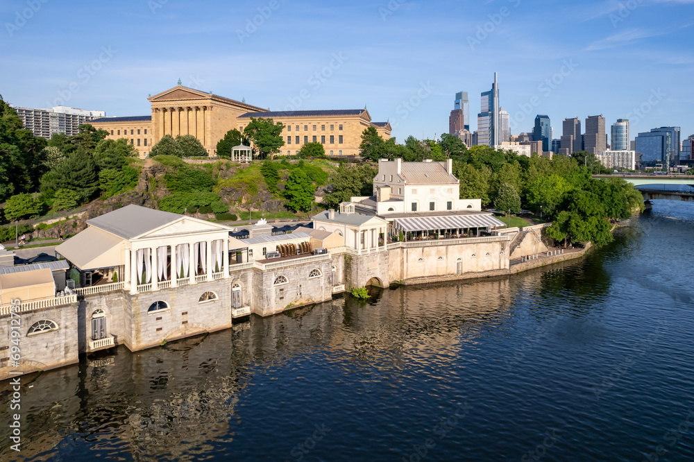 Philadelphia Art Museum and Water Works