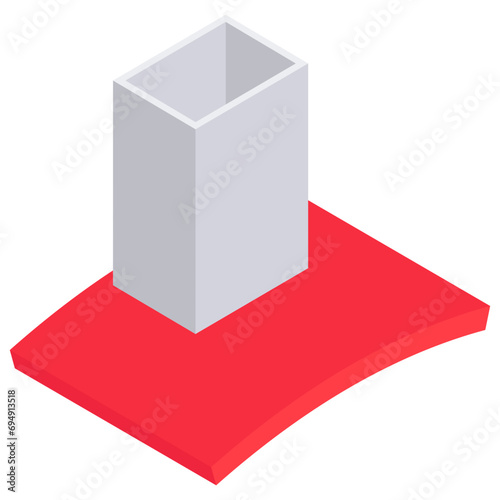 An icon design of extractor hood 