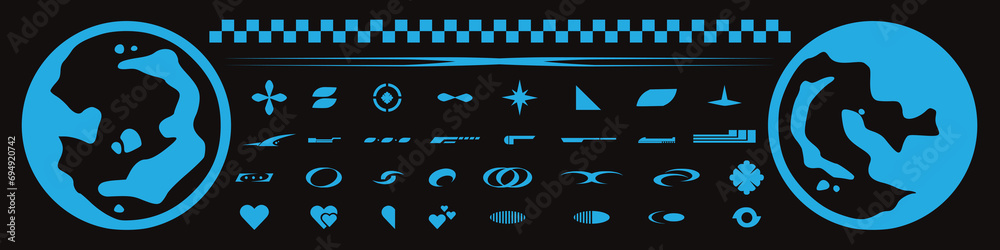 Icon Logo Y2k style, streetwear, Futuristic, Cyber y2k, Retro Futurist, Graphic Geometric, Technology, Star Icon Logo Y2k style, streetwear, Futuristic, Cyber y2k, Retro Futurist, Graphic Geometric, Technology, Star
