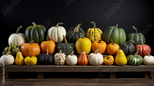 pumpkins and squash HD 8K wallpaper Stock Photographic Image 