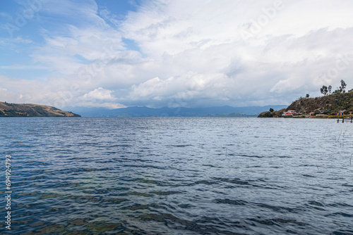 Lago de Tota en Boyacá Colombia