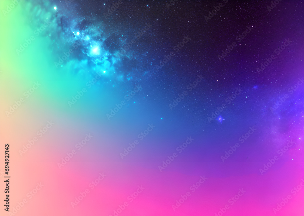 Space futuristic bright background ,Generative AI