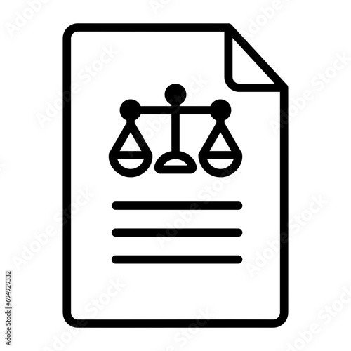 document line icon