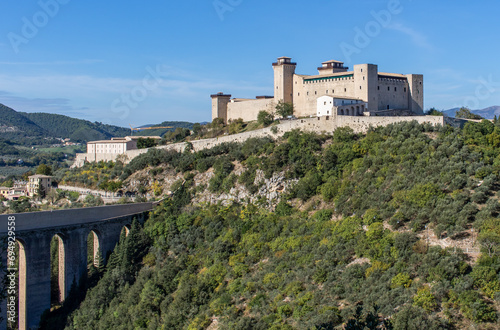 Spoleto, Italy - one of the most beautiful villages in Central Italy, Spoleto displays a wonderful Old Town, with its famous fortress and bridge 