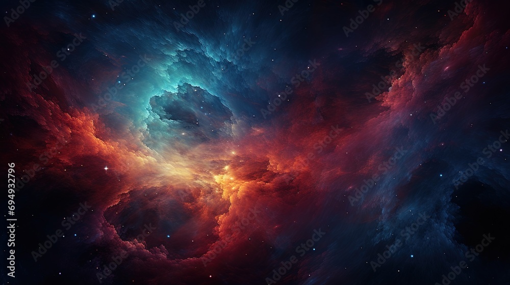 Digital Art of galaxy swirl texture gradient background