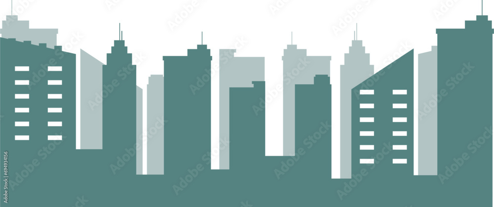 Modern Skyline Buildings Modern Skyline Buildings