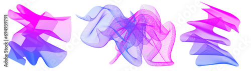 abstract background with waves and lines