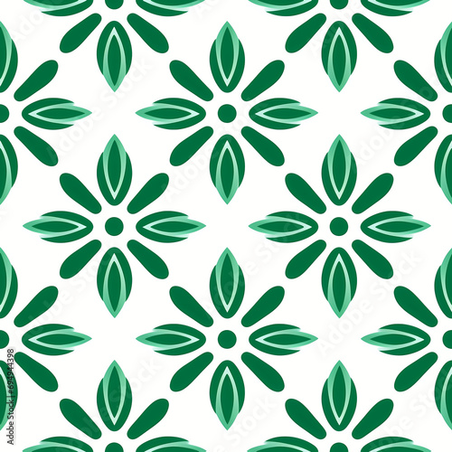 Seamless ornamental black pattern. Arabesque. White background. Print for fabric, textile, paper, pottery, ceramic. Stylized elements.