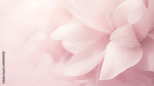 Spring's Blooming Floral Wallpaper. Pink Blossoms Petals in Soft Floral Background. © LotusBlanc