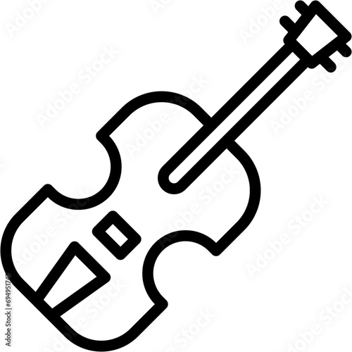 Violin vector design .svg