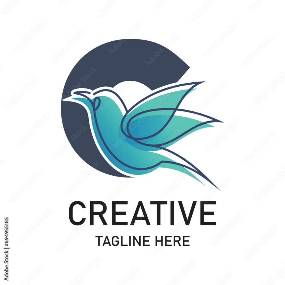 Letter logo design simple concept Premium Vector Letter logo design simple concept Premium Vector
