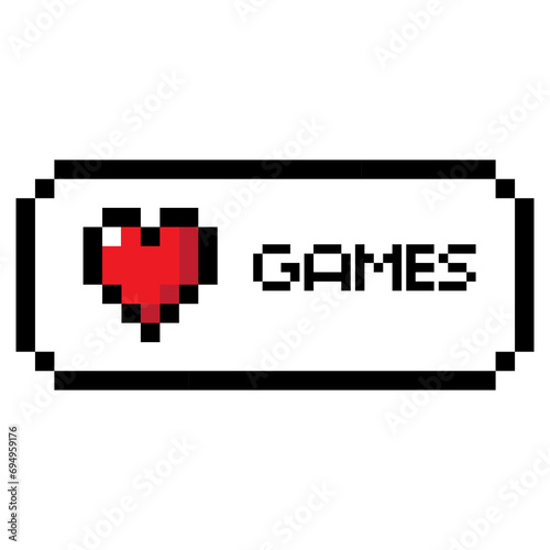 pixel heart