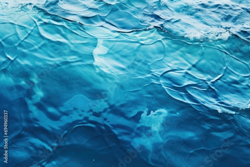 abstract blue water waves Natural swirl pattern texture.