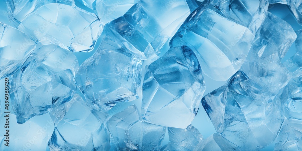 A network of ice crystals forms a beautiful frost pattern A network of ice crystals forms a beautiful frost pattern