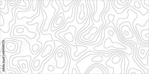Topographic Retro topographic map Vector Patterns. Sea depth topographic landscape surface for nautical radar reading. Topography grid map. Stylized topographic contour map. Cartography mountain.  