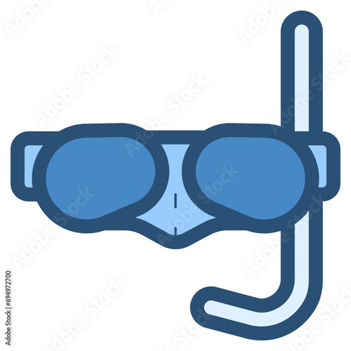 snorkeling icon