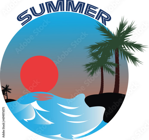 Summer T Shirt Design 