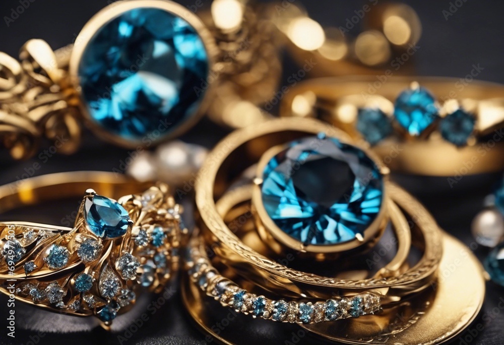 Variety of exquisite jewelry containing jewelry gold diamond gemstones Variety of exquisite jewelry containing jewelry gold diamond gemstones