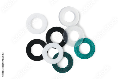 Set of pipe gaskets photo