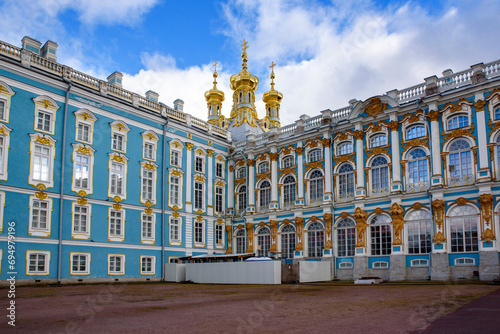 Catherine Palace, Tsarskoye Selo, Pushkin, Saint-Petersburg, Russia photo