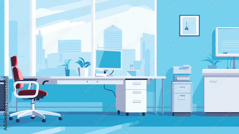interior of modern office