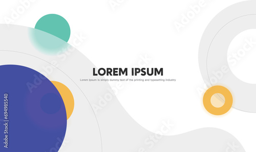 Young and lively vector graphic illustration cover design