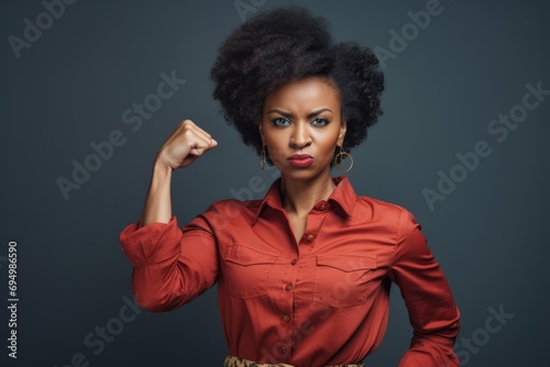 Empowered black woman