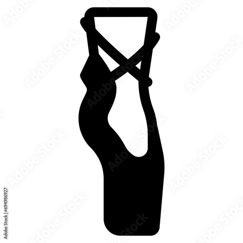 ballet shoes icon