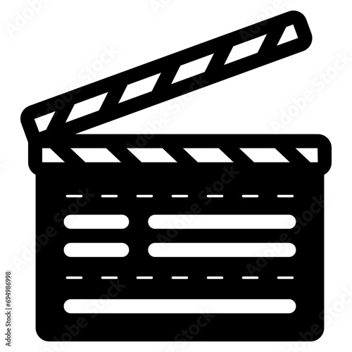 clapperboard icon