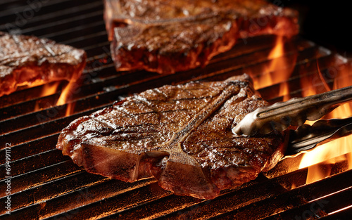 Porterhouse on Flame Grill