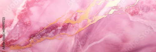 Wallpaper Mural elegant natural pink golden marble stone texture, luxury abstract banner background Torontodigital.ca