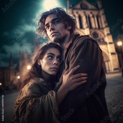 Quasimodo and Esmeralda photo