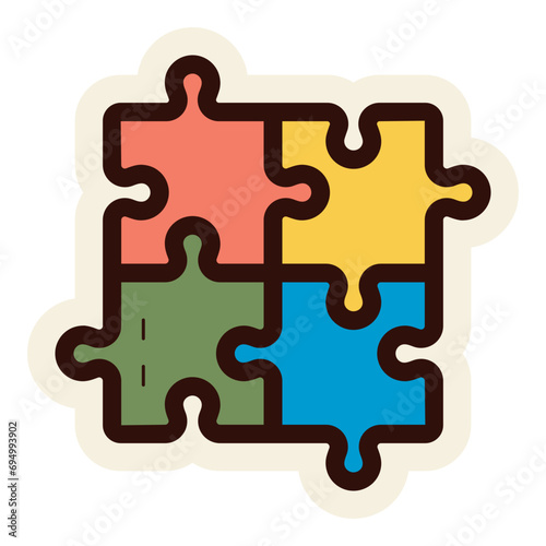 jigsaw puzzle icon