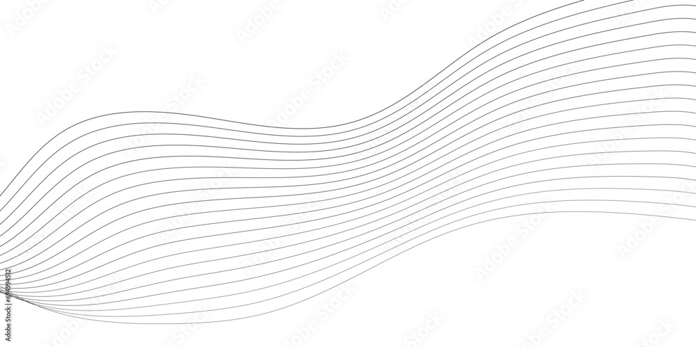 Wavy technology curve and blend lines on transparent background. Wavy technology curve and blend lines on transparent background.